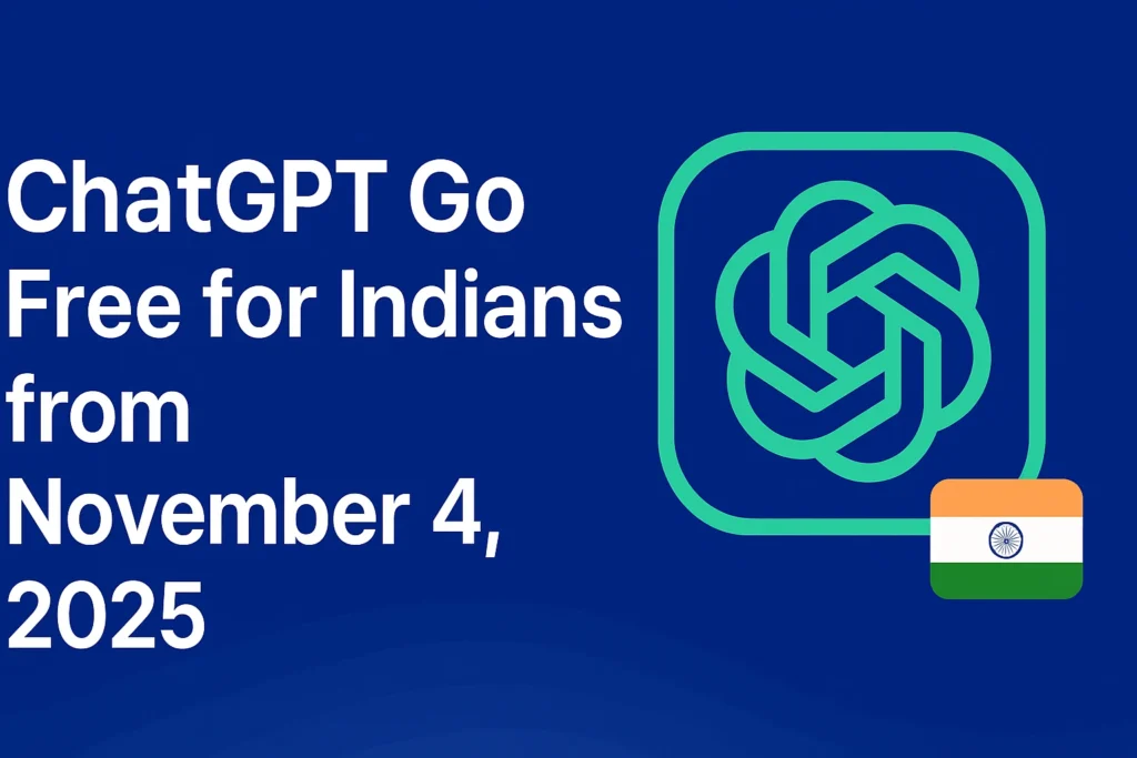 ChatGPT Go free in India