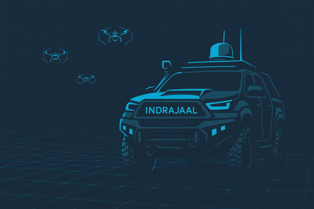 Indrajaal Ranger India’s New AI-Powered Patrol Vehicle