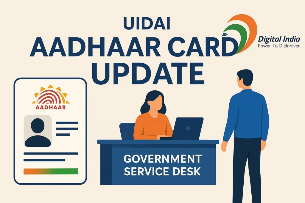 aadhaar card update