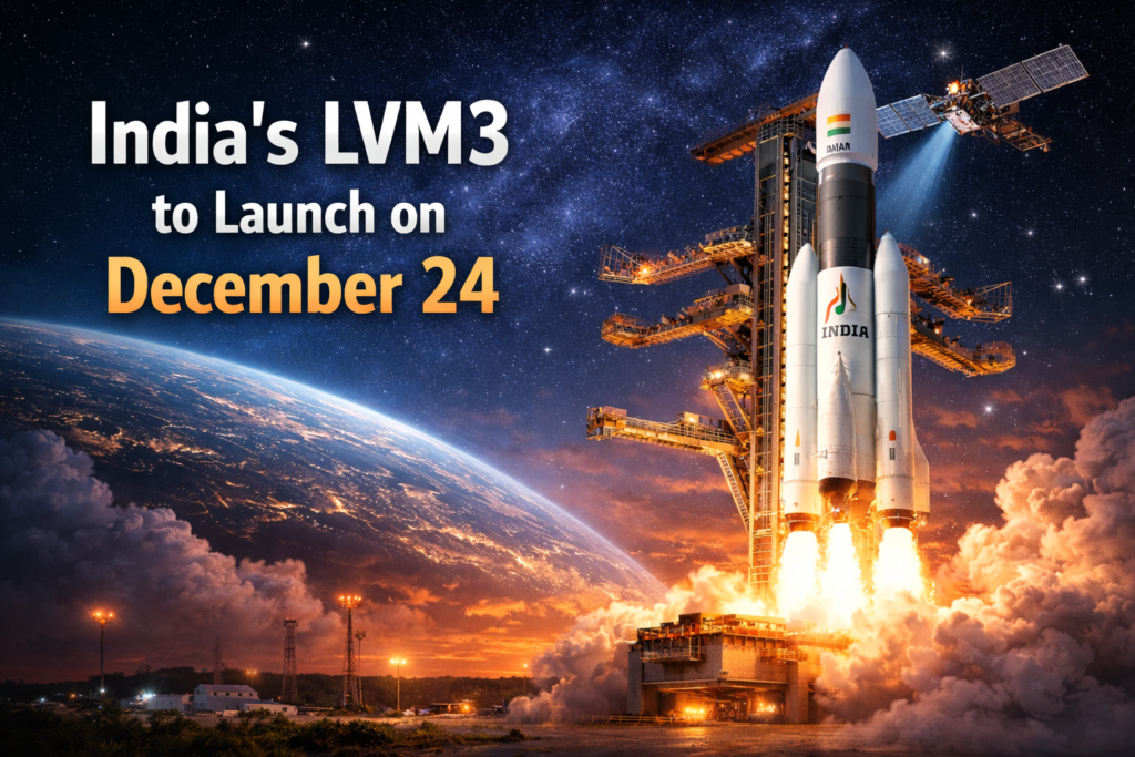 India’s LVM3 to Launch on December 24
