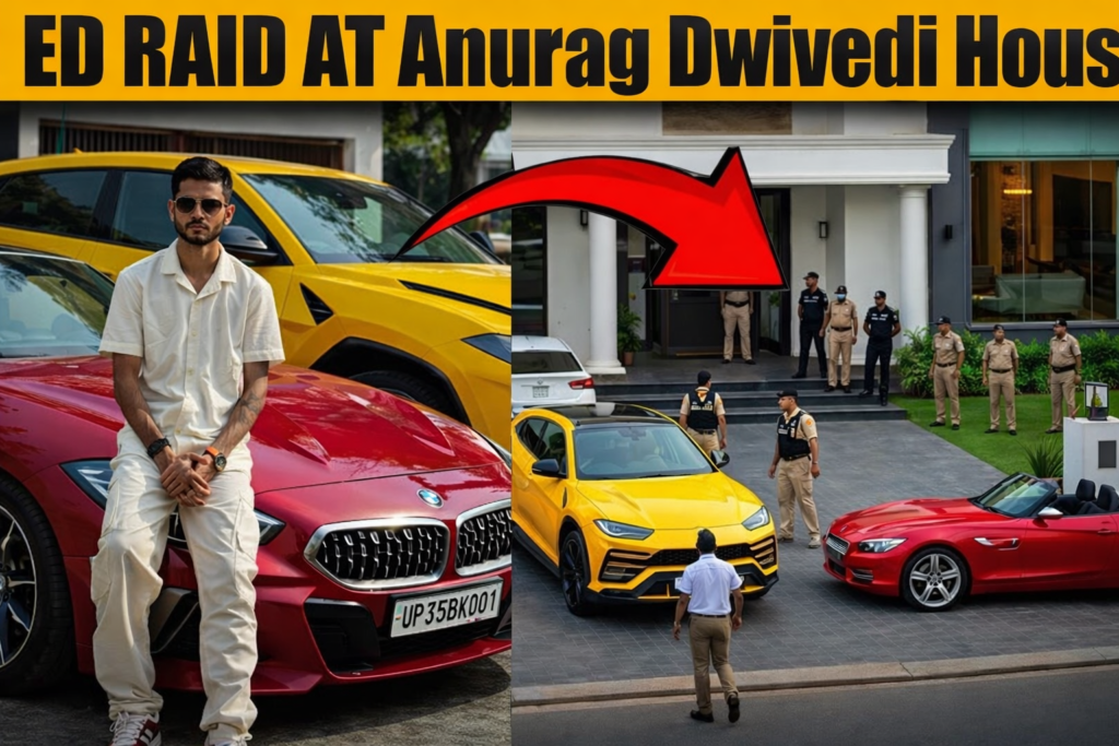 ED Raid on YouTuber Anurag Dwivedi