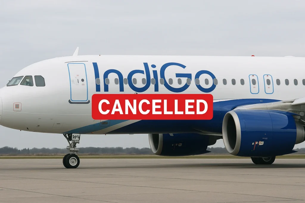 indigo flight cancelled