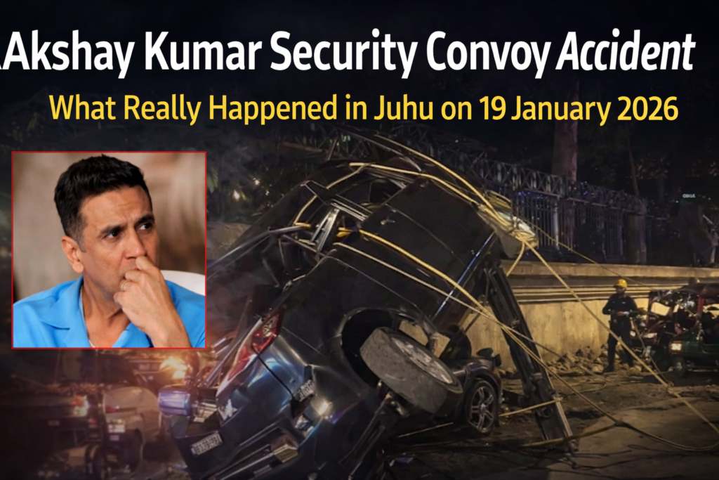 Akshay Kumar Security Convoy Accident