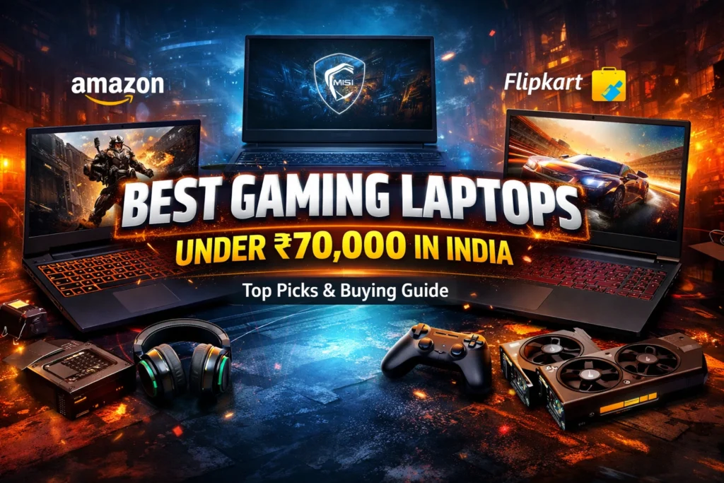Best Gaming Laptops to Buy Under ₹70,000