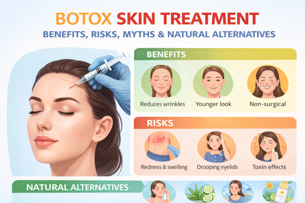 Botox Skin Treatment Benefits and Side Effects