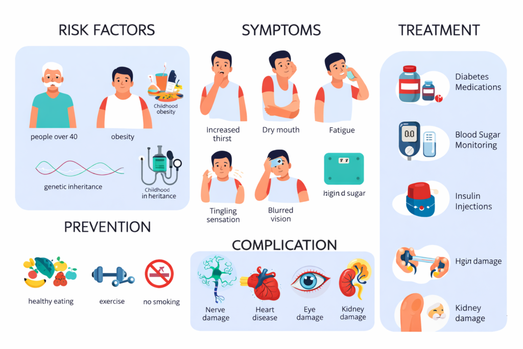 Diabetes Symptoms, Causes, Treatment & Prevention Guide