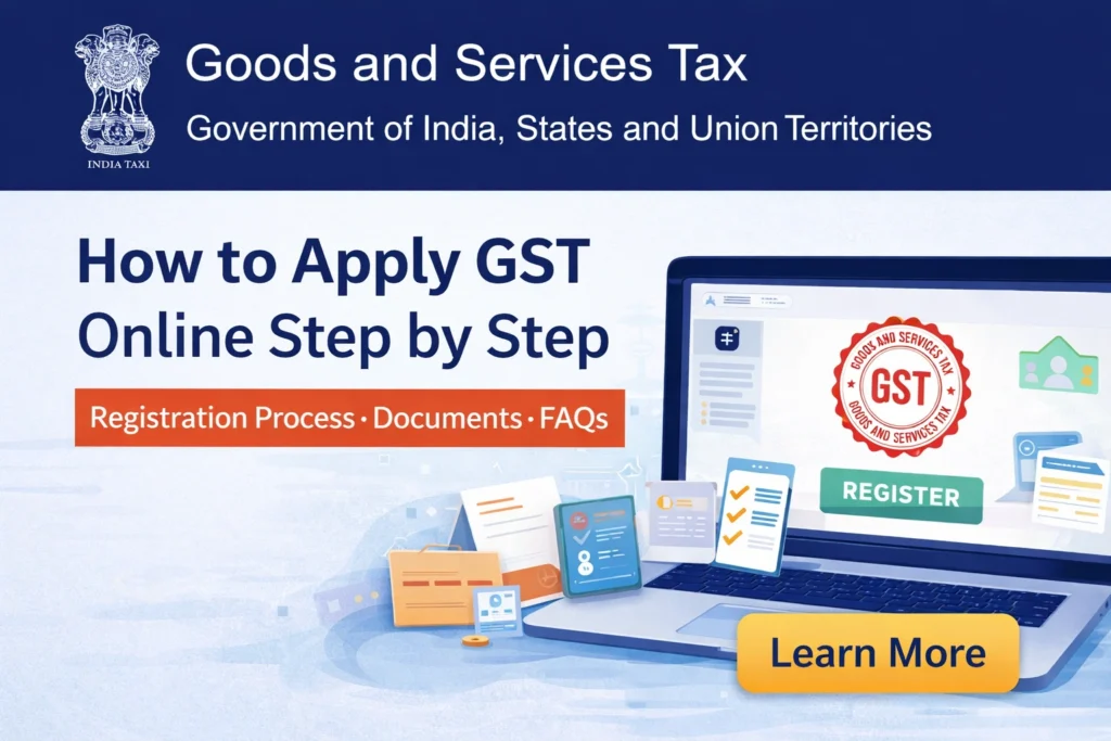 How to Apply GST Online Step by Step