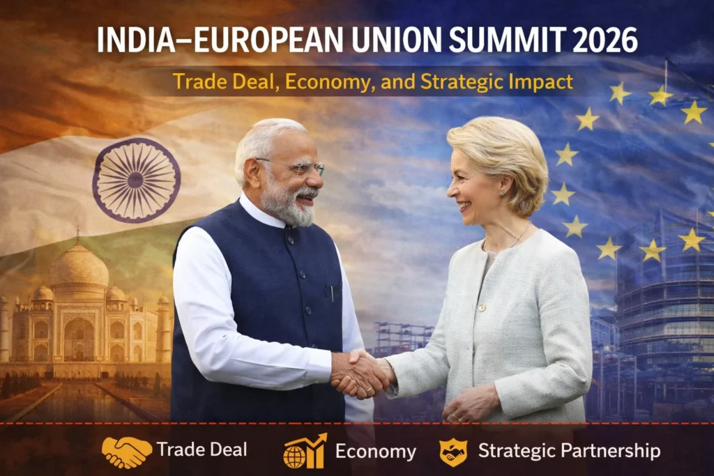 India–EU Summit 2026 A New Era of Strategic Partnership