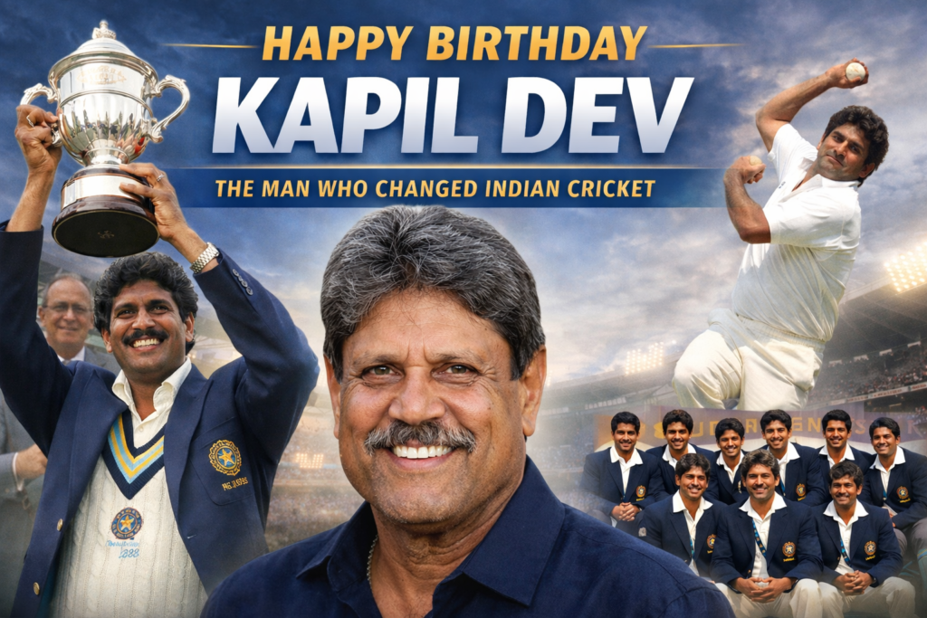 Kapil Dev The Man Who Changed Indian Cricket Forever