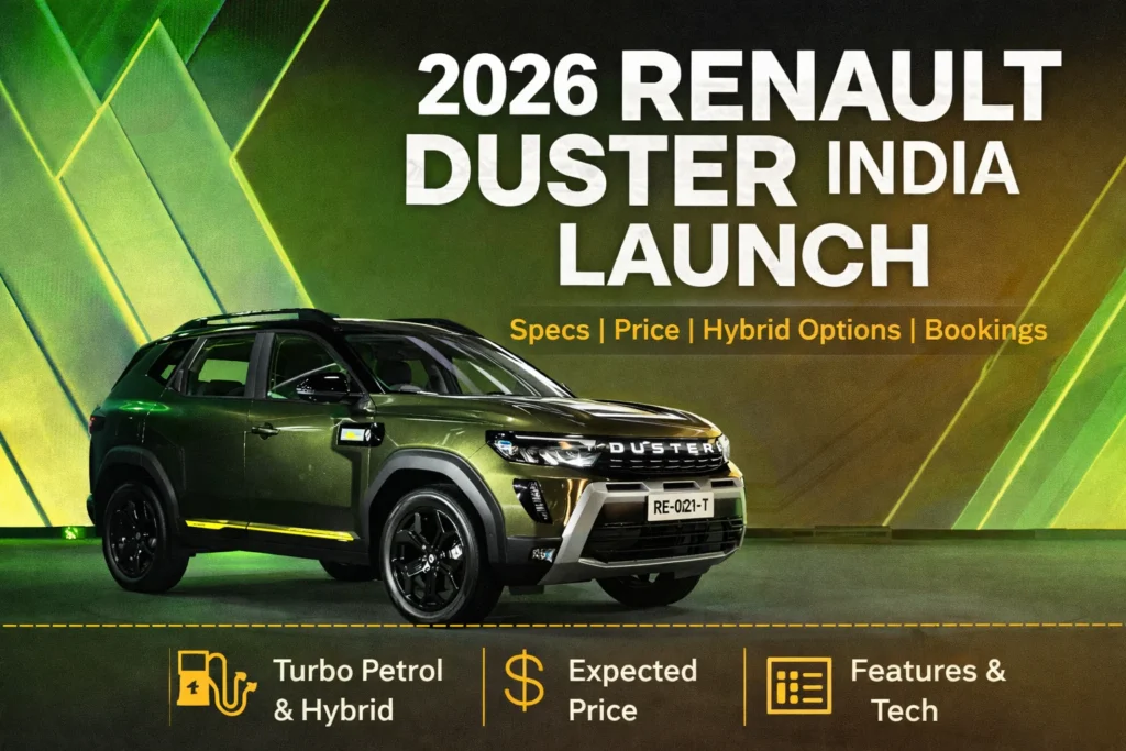 Renault Duster 2026 India Launch