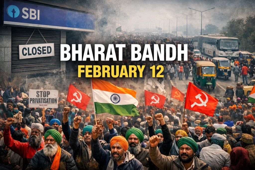 Bharat Bandh on February 12