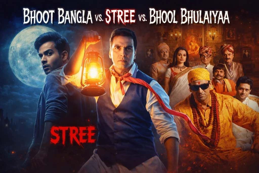 Bhoot Bangla vs Stree vs Bhool Bhulaiyaa