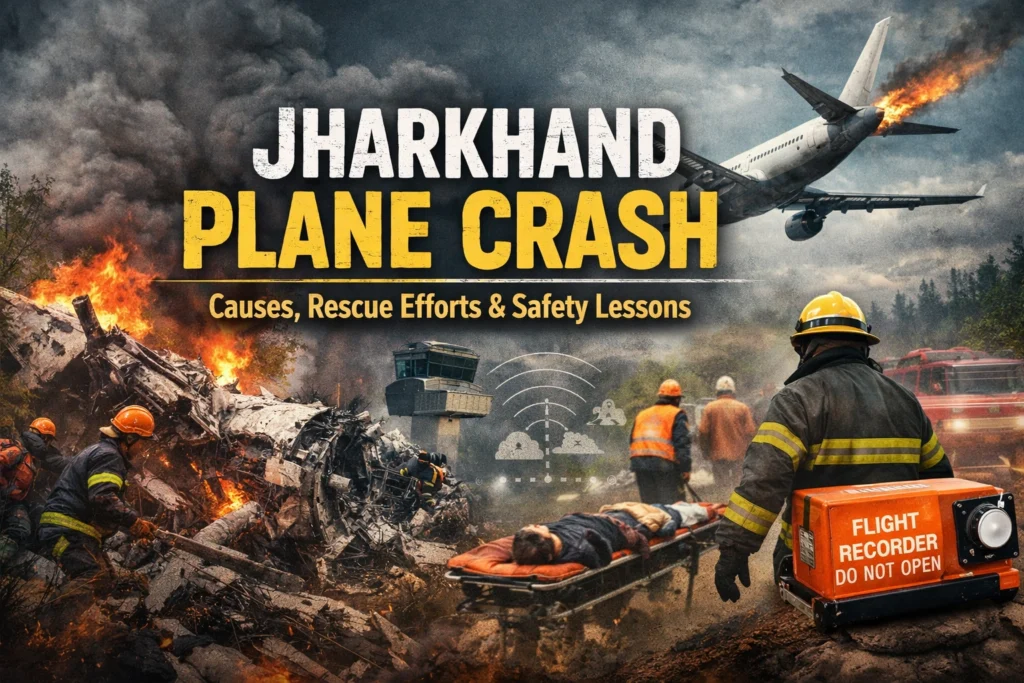 Jharkhand Plane Crash Causes & Rescue Efforts