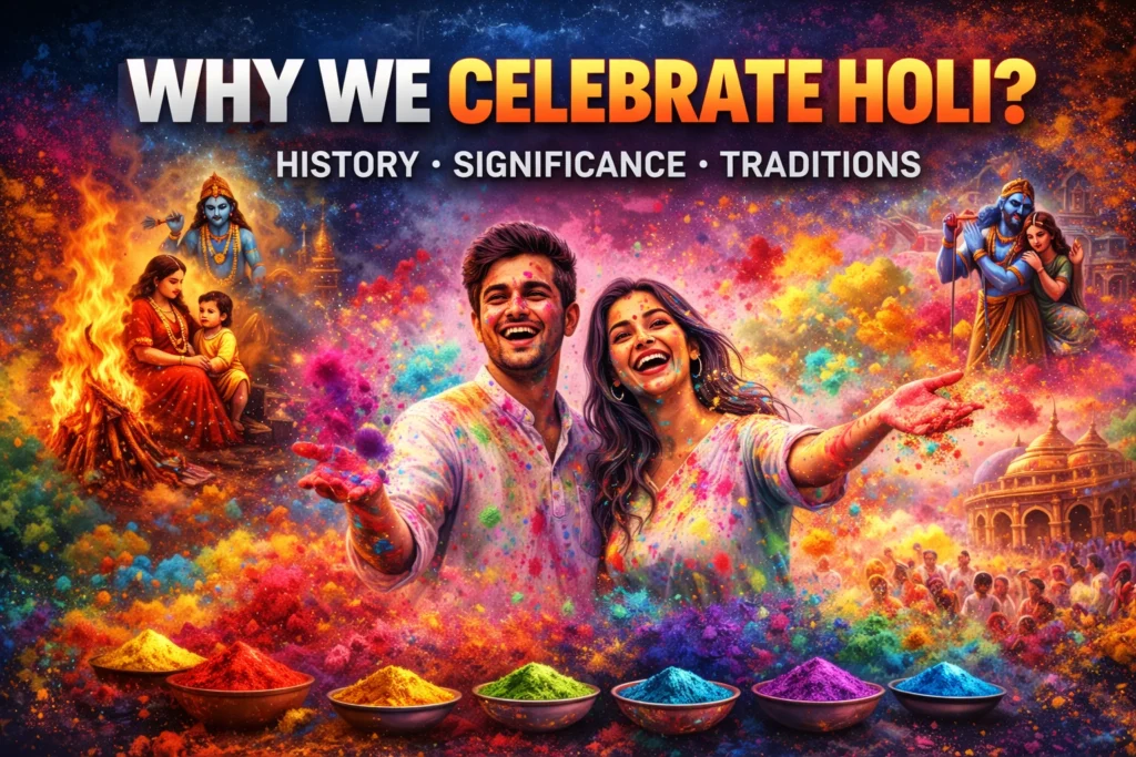 Why We Celebrate Holi History & Significance