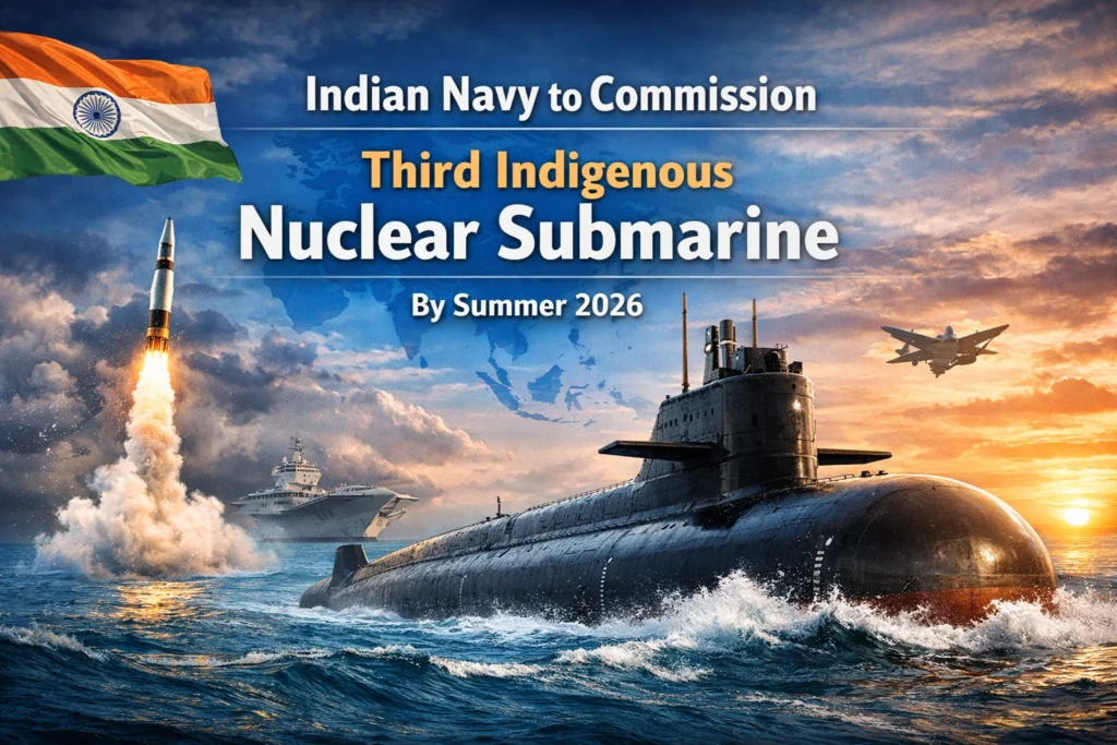 indian Navy Third Indigenous Nuclear Submarine 2026