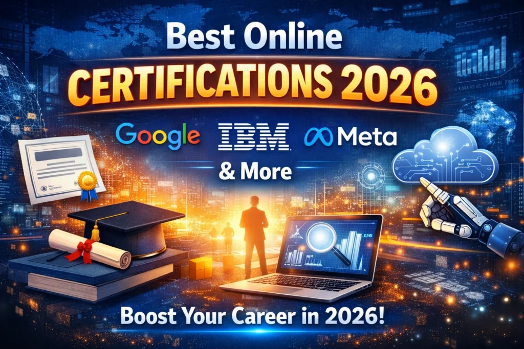 Best Online Certifications in 2026