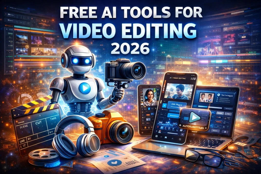 Free AI Tools for Video Editing 2026