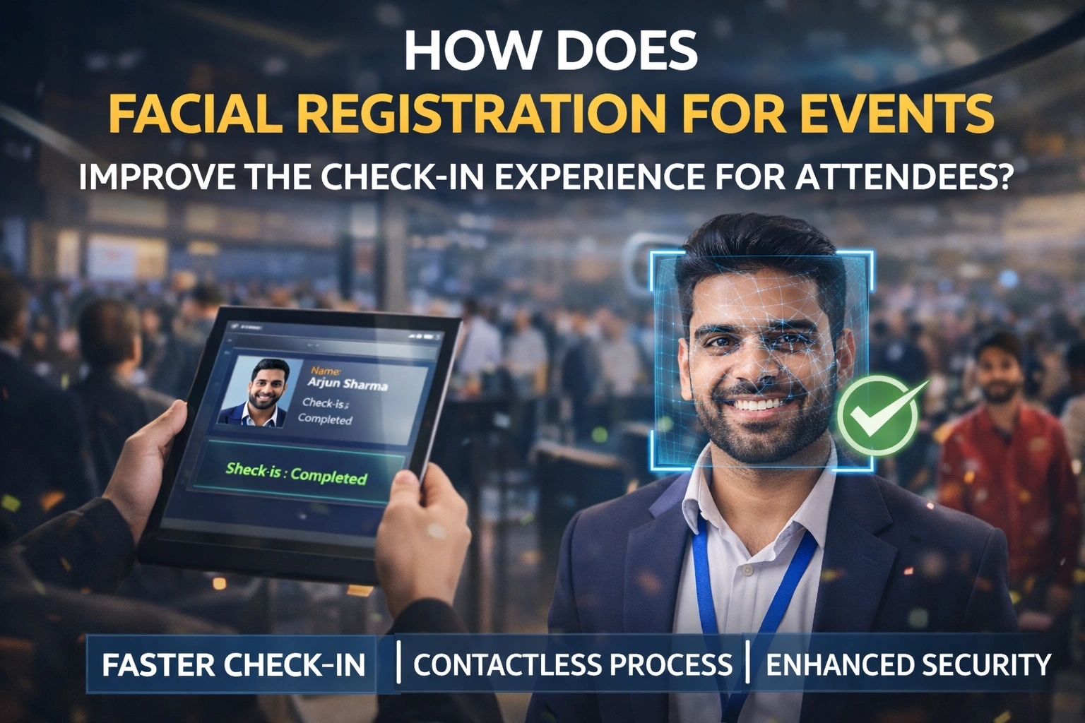 How Does Facial Registration For Events Improve The Check-In Experience For Attendees