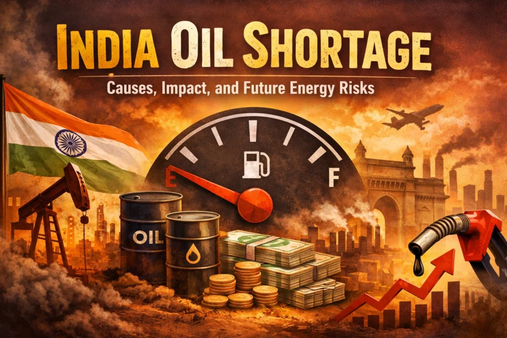 India Oil Shortage Causes, Impact and Future Energy Risks