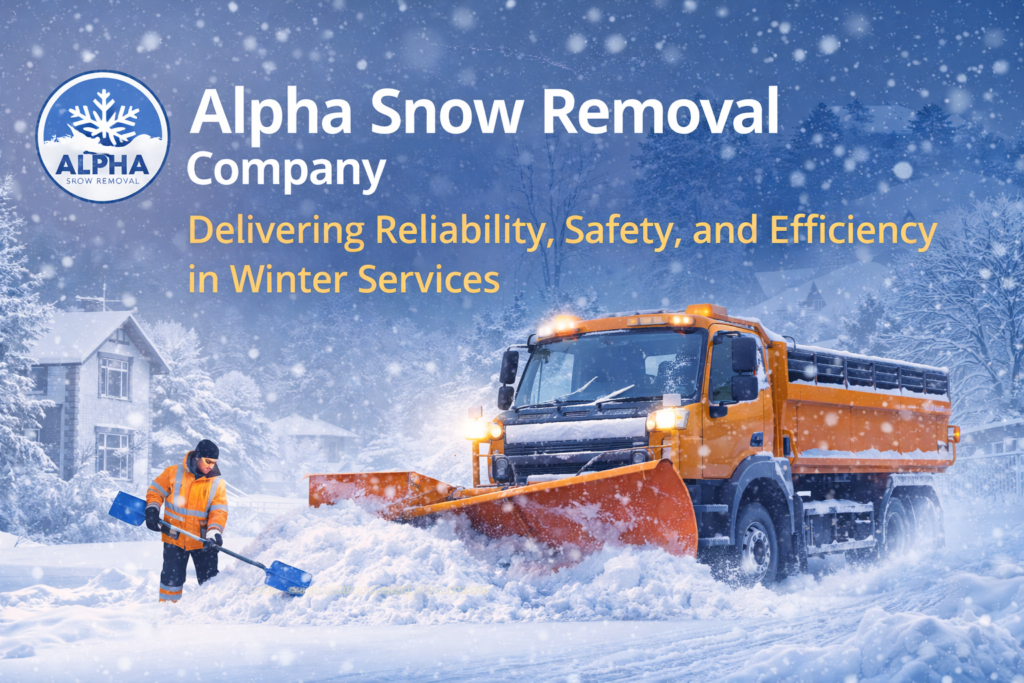 Alpha Snow Removal Company: Delivering Reliability, Safety, and Efficiency in Winter Services