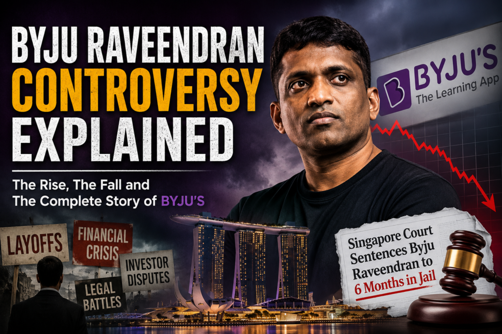 BYJU Raveendran Controversy Explained