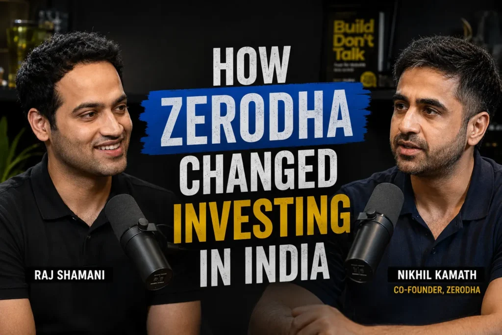 Nikhil Kamath Podcast with Raj Shamani – Zerodha Success Story