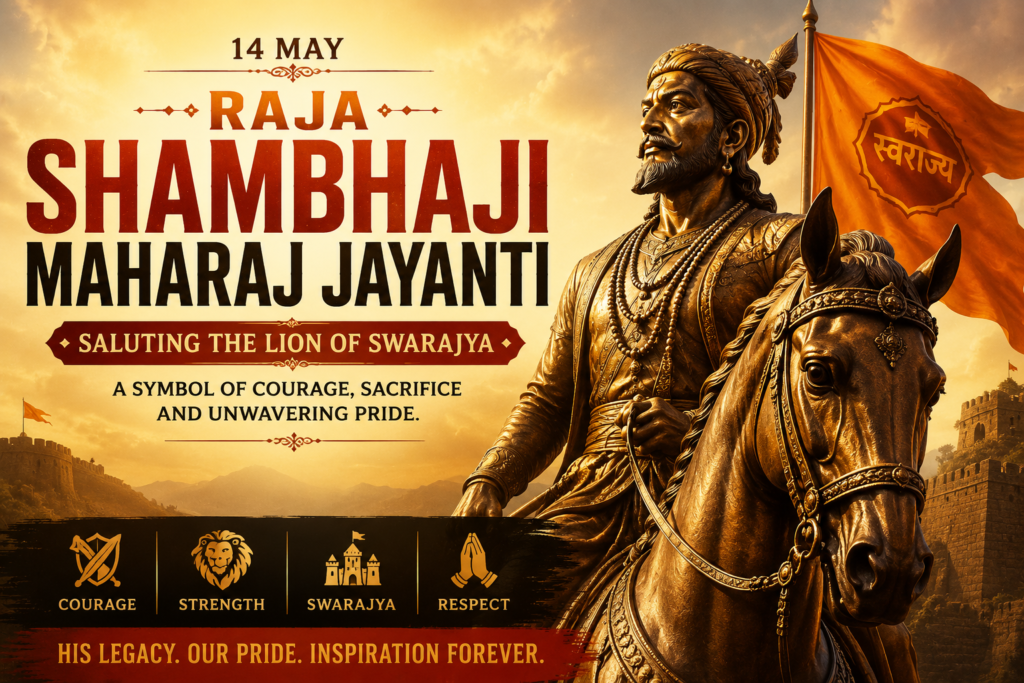 Raja Shambhaji Maharaj Jayanti