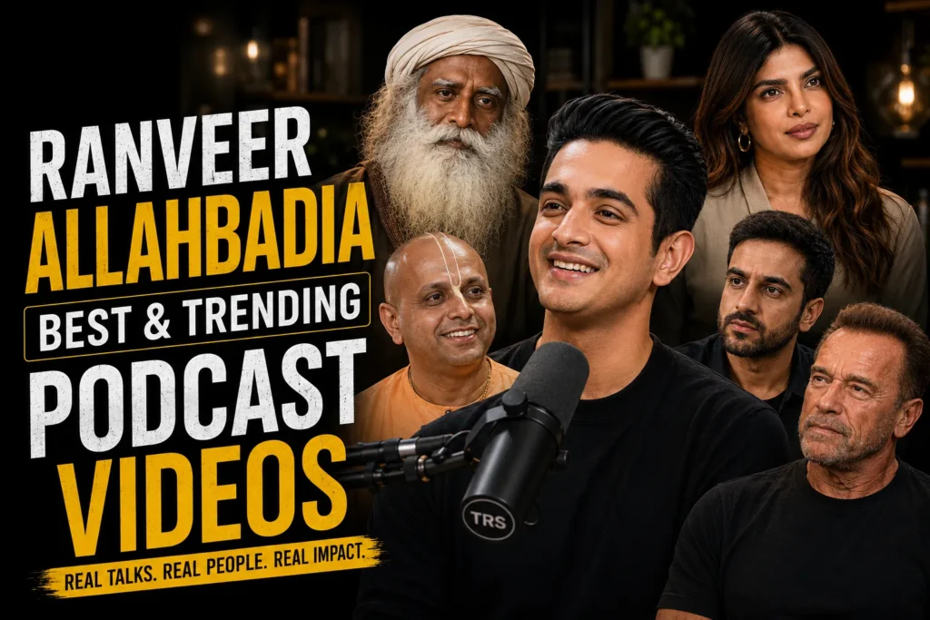 Ranveer Allahbadia Best & Trending Podcast Videos