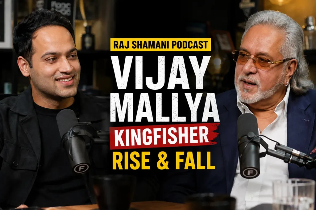 Vijay Mallya Podcast with Raj Shamani – Kingfisher Rise & Fall