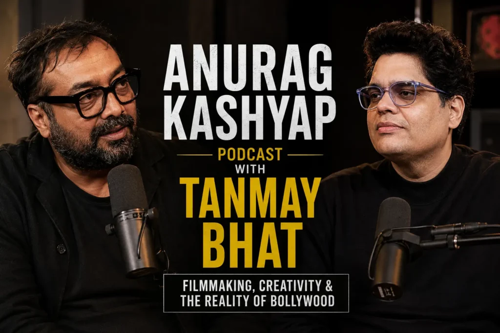 Anurag Kashyap Podcast with Tanmay Bhat – Filmmaking, Creativity & The Reality of Bollywood