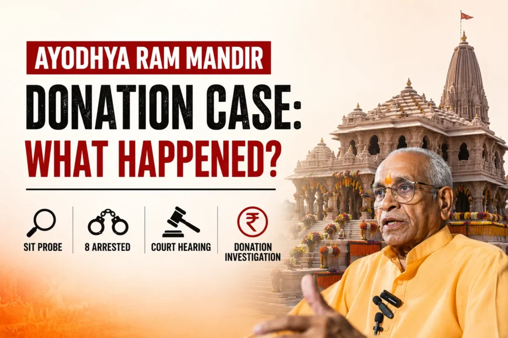Ayodhya Ram Mandir Donation Case: What Happened?