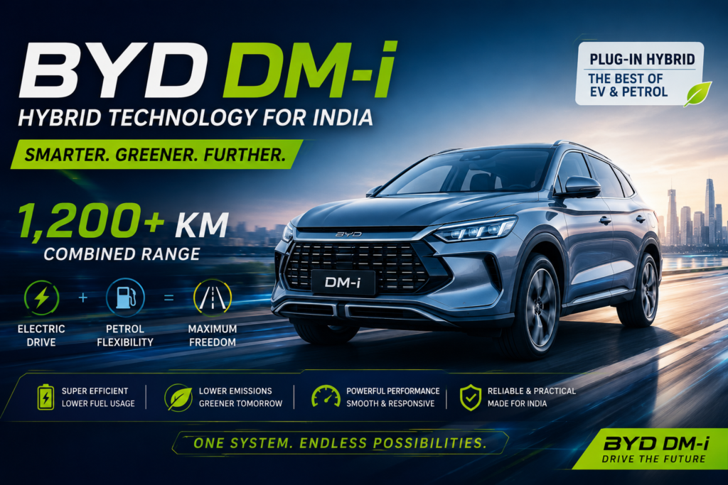 BYD DM-i Hybrid Technology for India