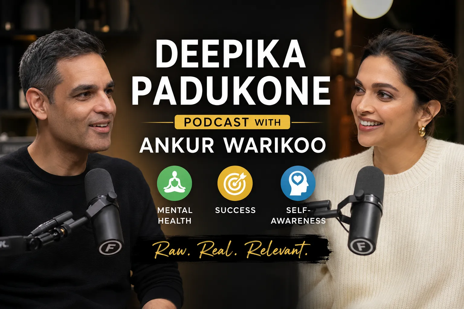 Deepika Padukone Podcast with Ankur Warikoo – Mental Health, Success & Self-Awareness
