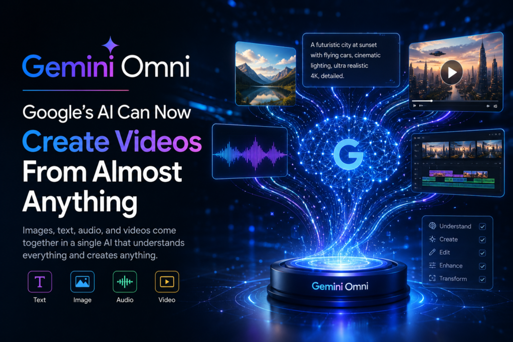 Gemini Omni – Google's AI Can Now Create Videos From Almost Anything