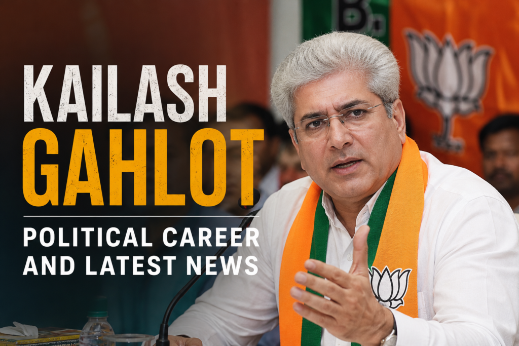 Kailash Gahlot: Political Career and Latest News