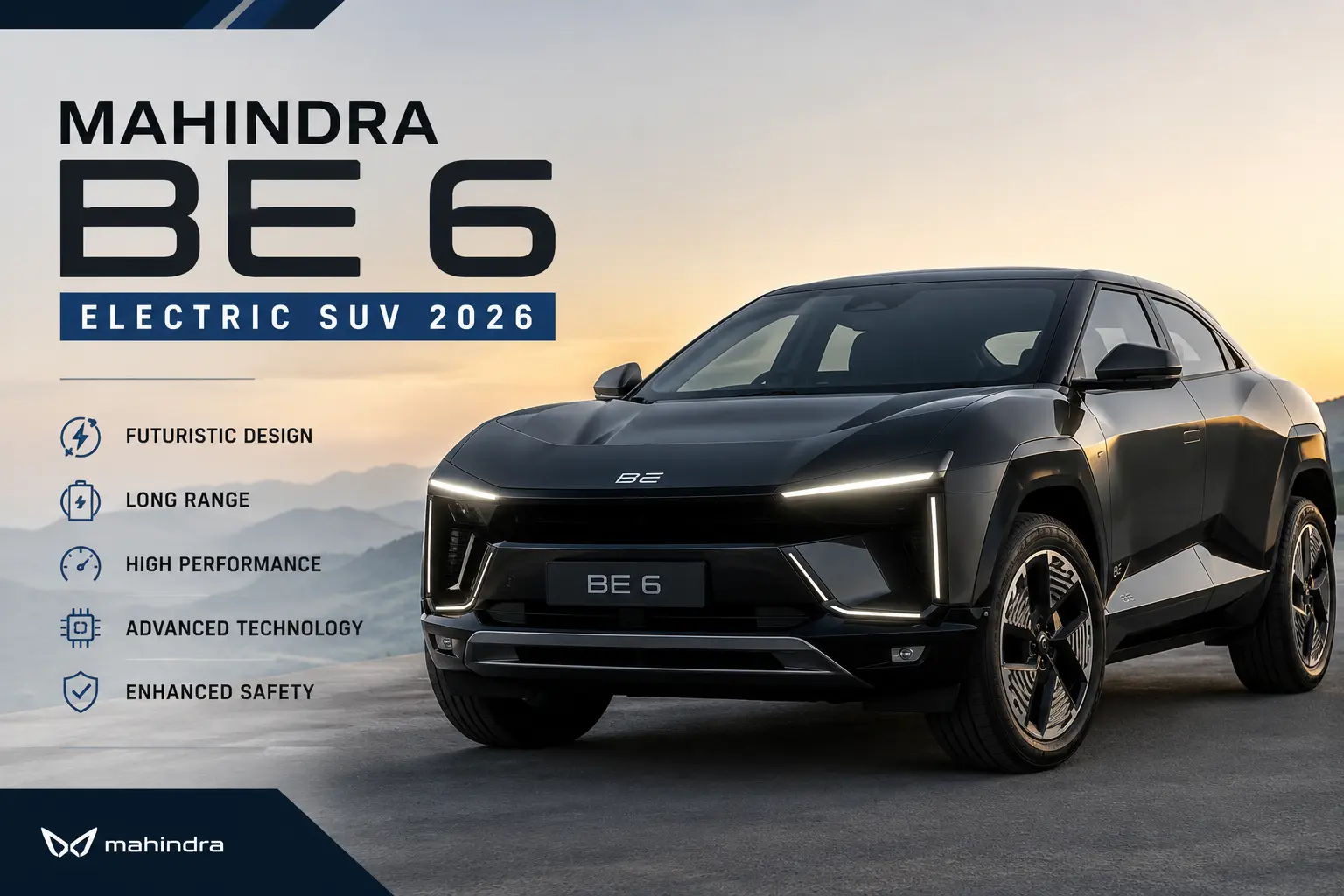 Mahindra BE 6 Electric SUV 2026