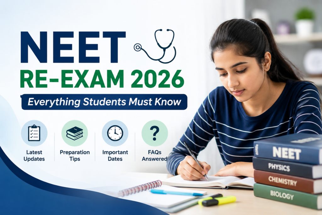 NEET Re-Exam 2026: Everything Students Must Know