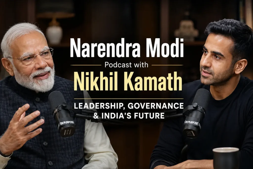 Narendra Modi Podcast with Nikhil Kamath – Leadership, Governance & India's Future