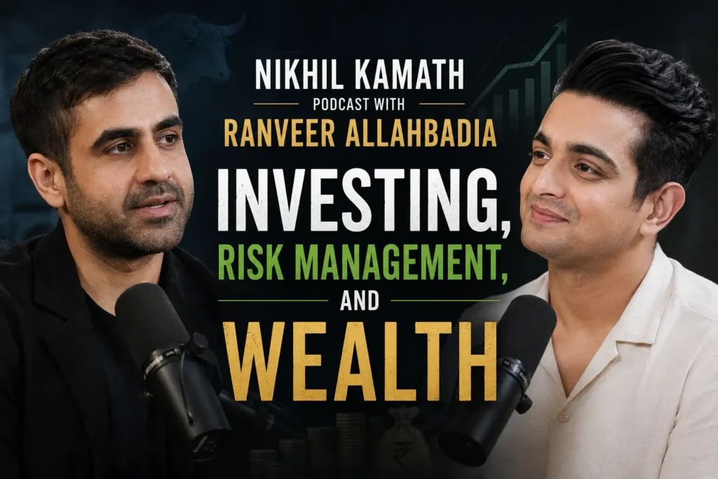 Nikhil Kamath Podcast with Ranveer Allahbadia - Investing, Risk Management, and Wealth