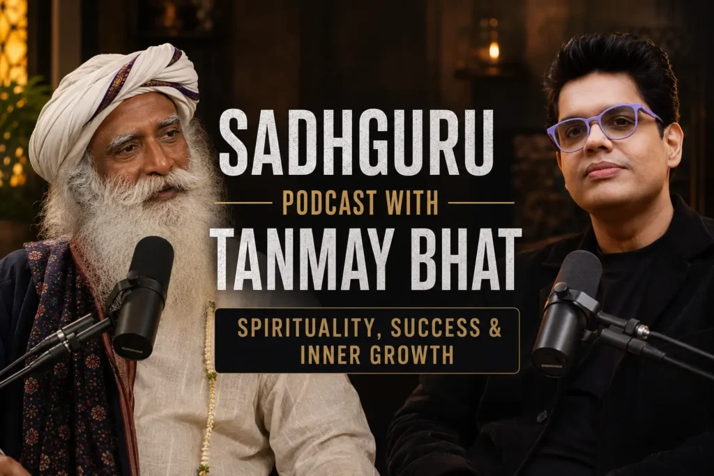 Sadhguru Podcast with Tanmay Bhat – Spirituality, Success & Inner Growth