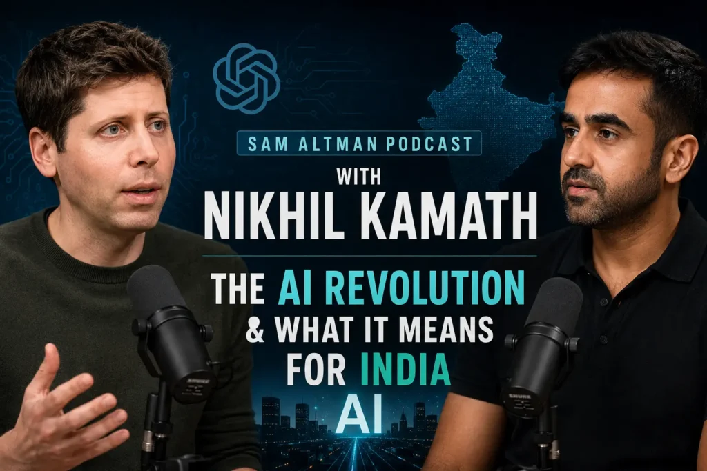 Sam Altman Podcast with Nikhil Kamath – The AI Revolution & What It Means for India