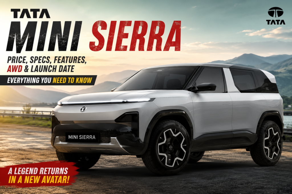 Tata Mini Sierra Price, Features & Launch Date