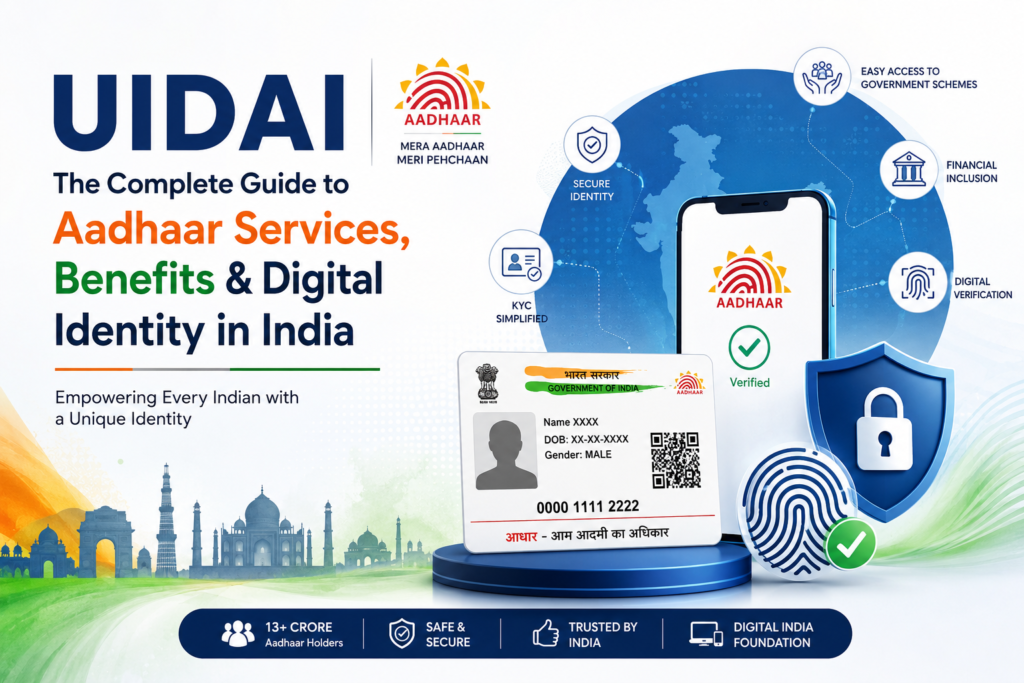 UIDAI: Complete Guide to Aadhaar Services, Updates & Benefits
