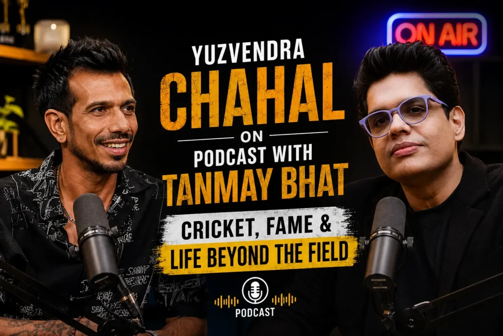 Yuzvendra Chahal Podcast with Tanmay Bhat – Cricket, Fame & Life Beyond the Field