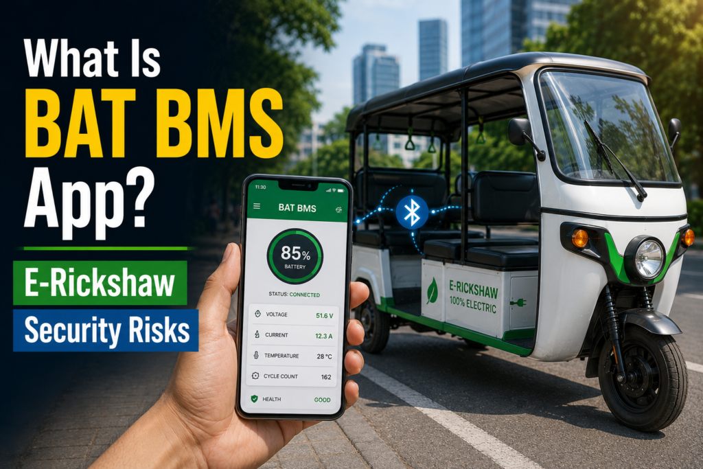 What Is BAT BMS App? E-Rickshaw Security Risks