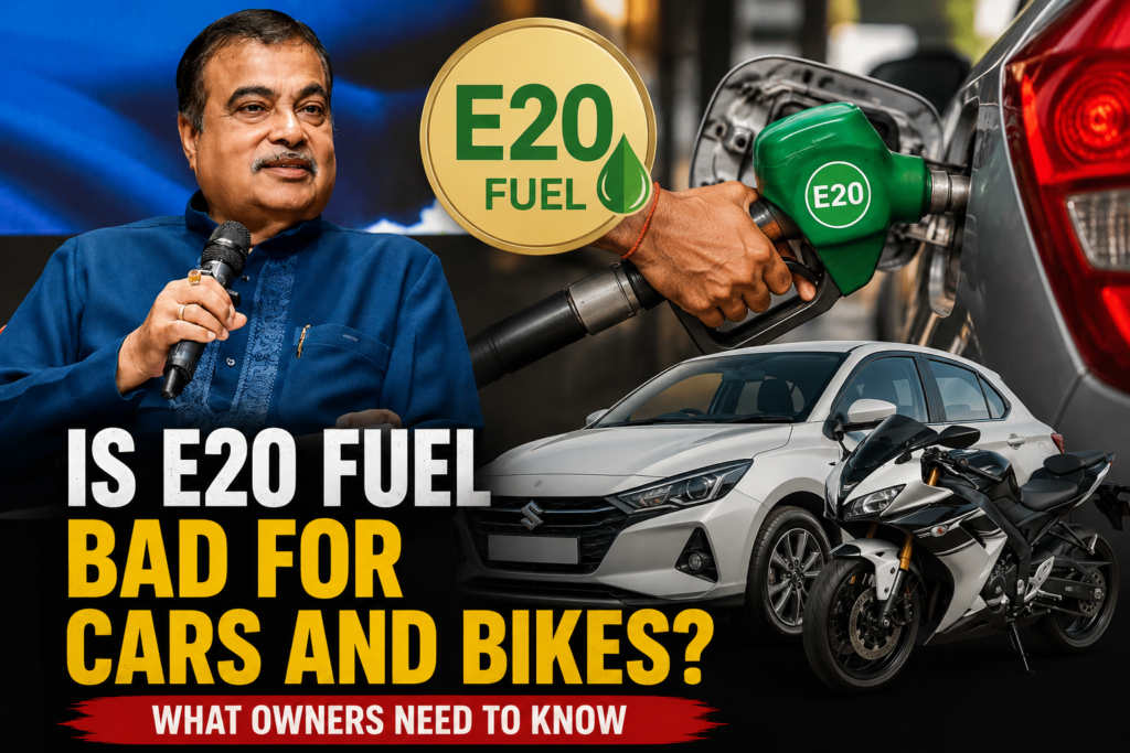 Is E20 Fuel Bad for Cars and Bikes?