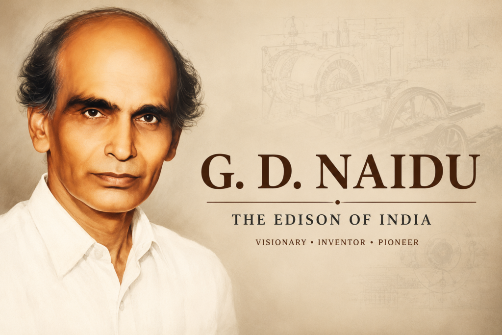 G. D. Naidu: The Edison of India