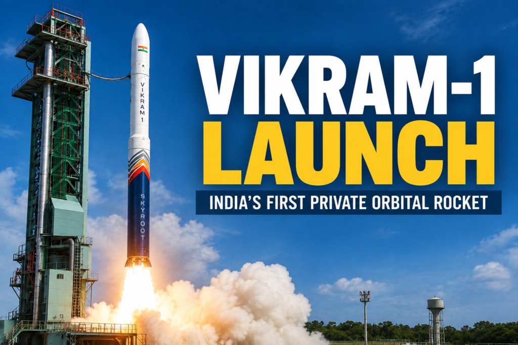 Vikram-1 Launch: India's First Private Orbital Rocket