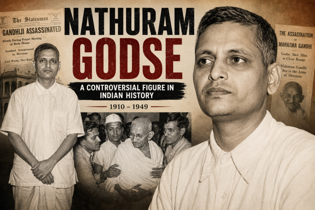 Nathuram Godse: The Man Who Assassinated Mahatma Gandhi