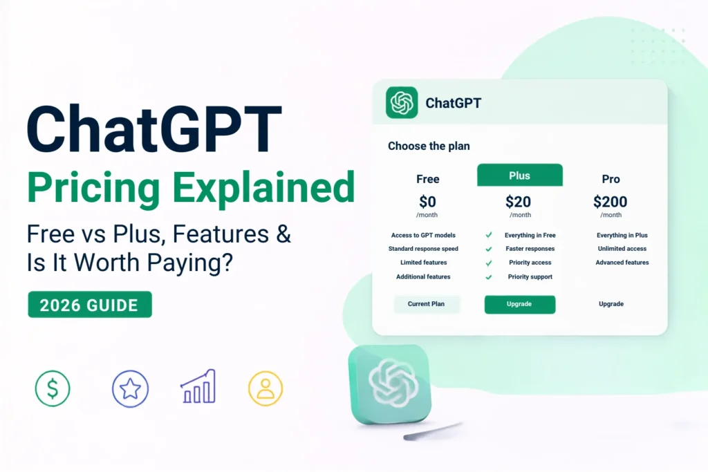ChatGPT Price Explained: Free vs Plus, Features & Is It Worth Paying?
